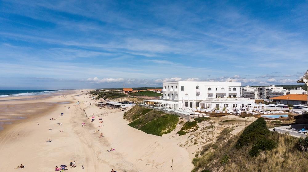 Le Grand Hotel De La Plage Biscarrosse-Plage Exterior photo