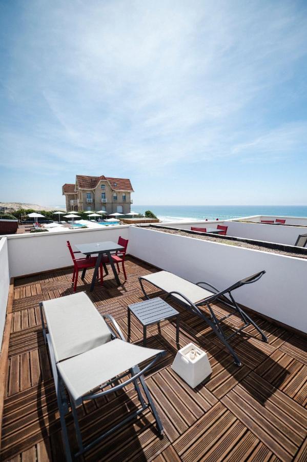 Le Grand Hotel De La Plage Biscarrosse-Plage Exterior photo