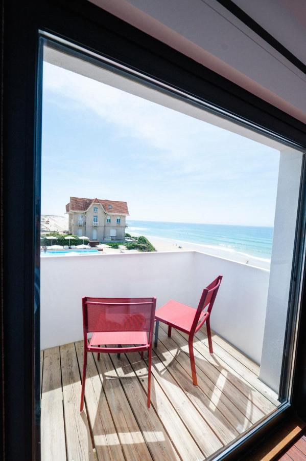 Le Grand Hotel De La Plage Biscarrosse-Plage Exterior photo